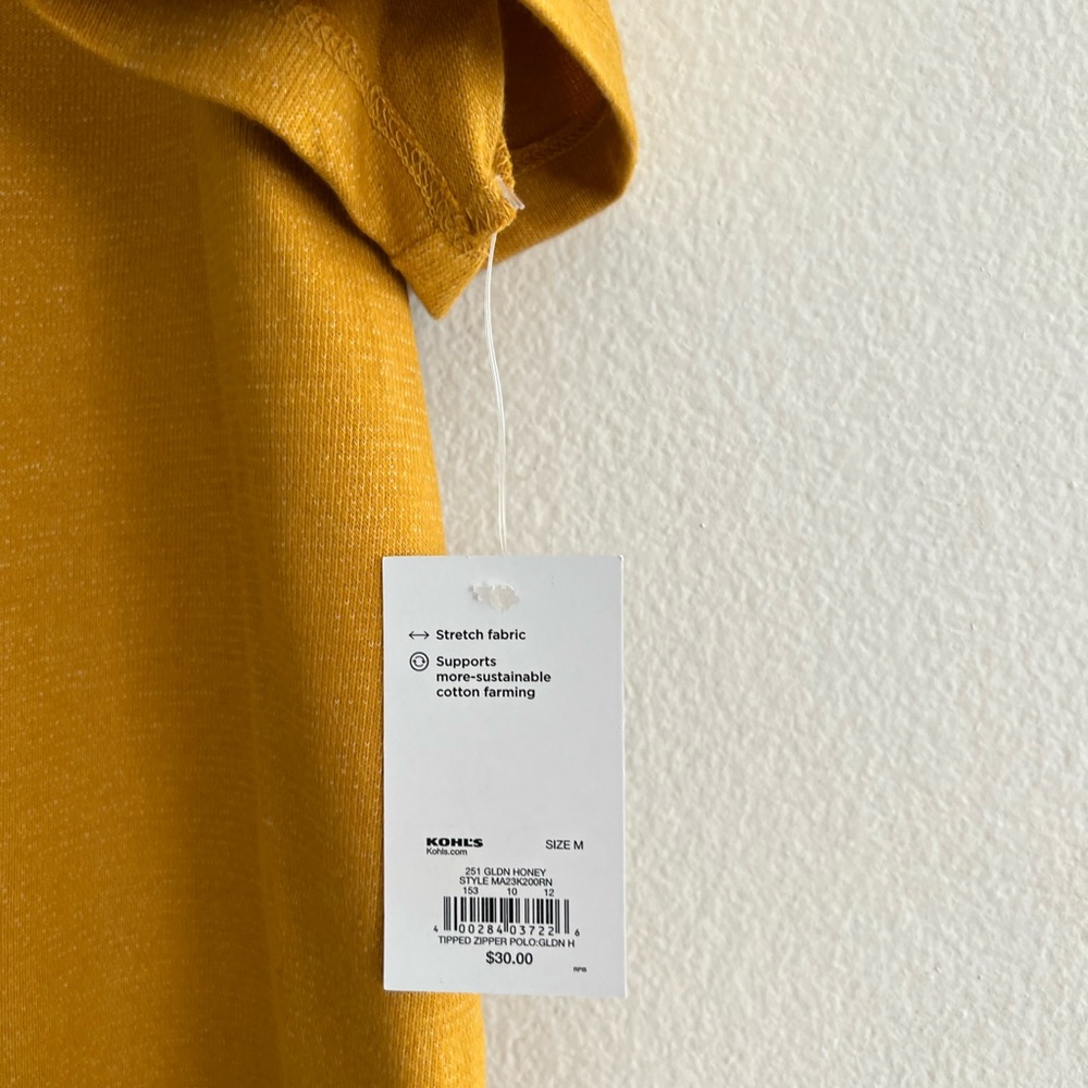 Apt. 9 Brown Polo Shirt Classic Design - Picture 10 of 16